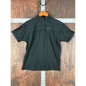 Lauren Ralph Lauren Short Sleeve Blouse Shirt Black Women‎ XS NEW NWT Green Tag